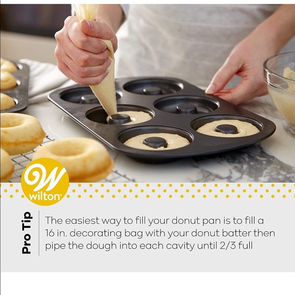New Wilton Baked Donut Pan - Set of 2 - Picture 6 of 6